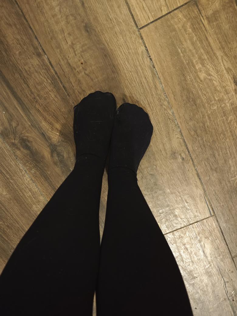 Schwarze Strumpfhose