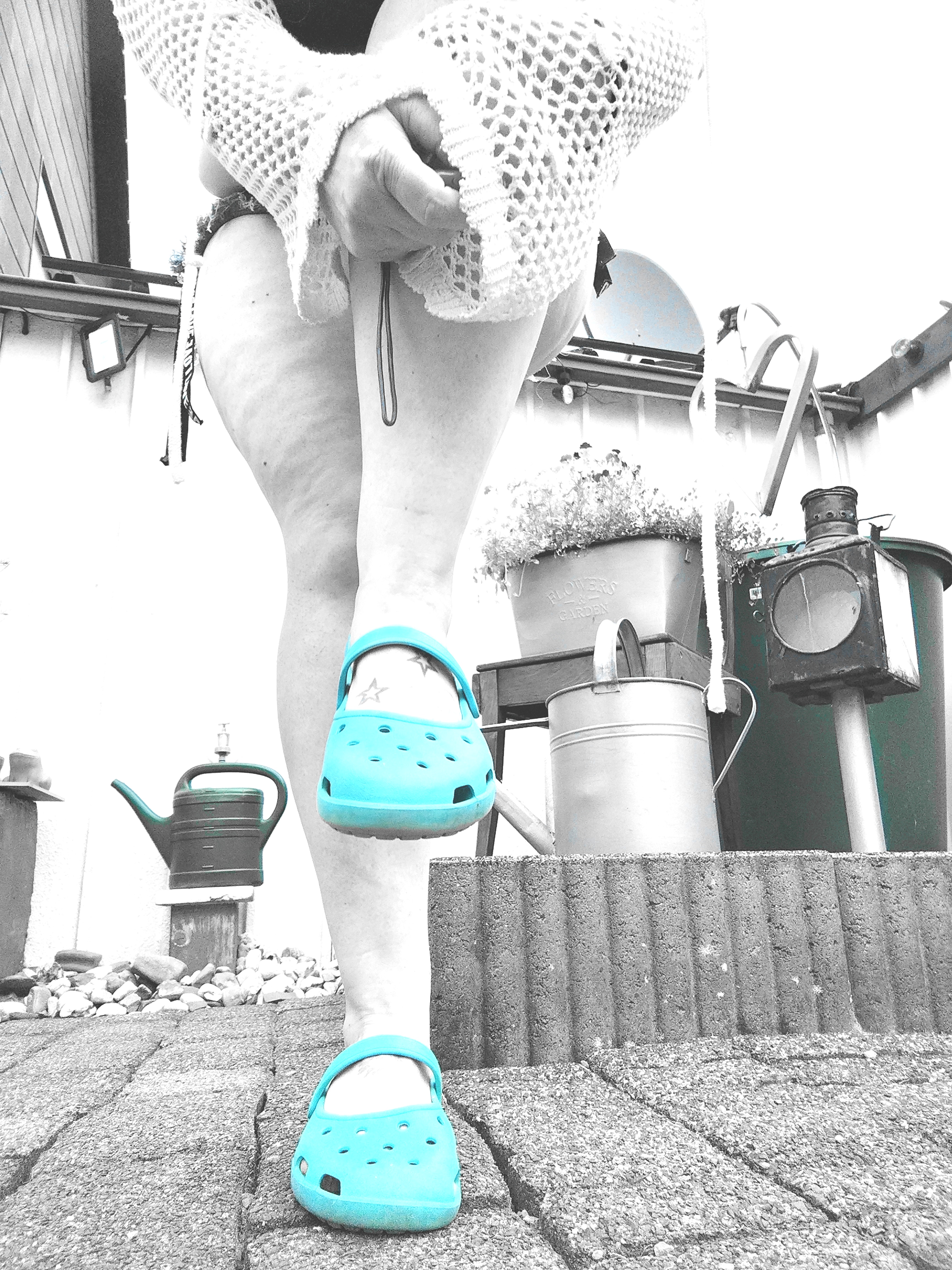 CROCS, gern mit Anweisung