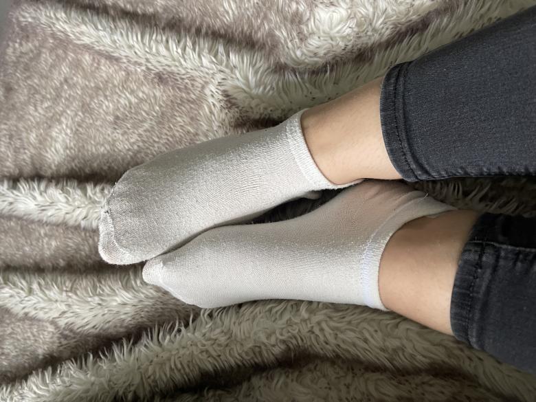 Socken einer Krankenschwester