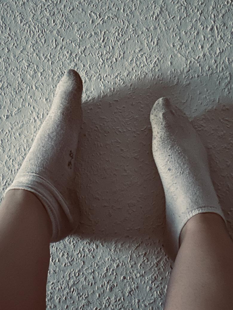 Weiße Socken