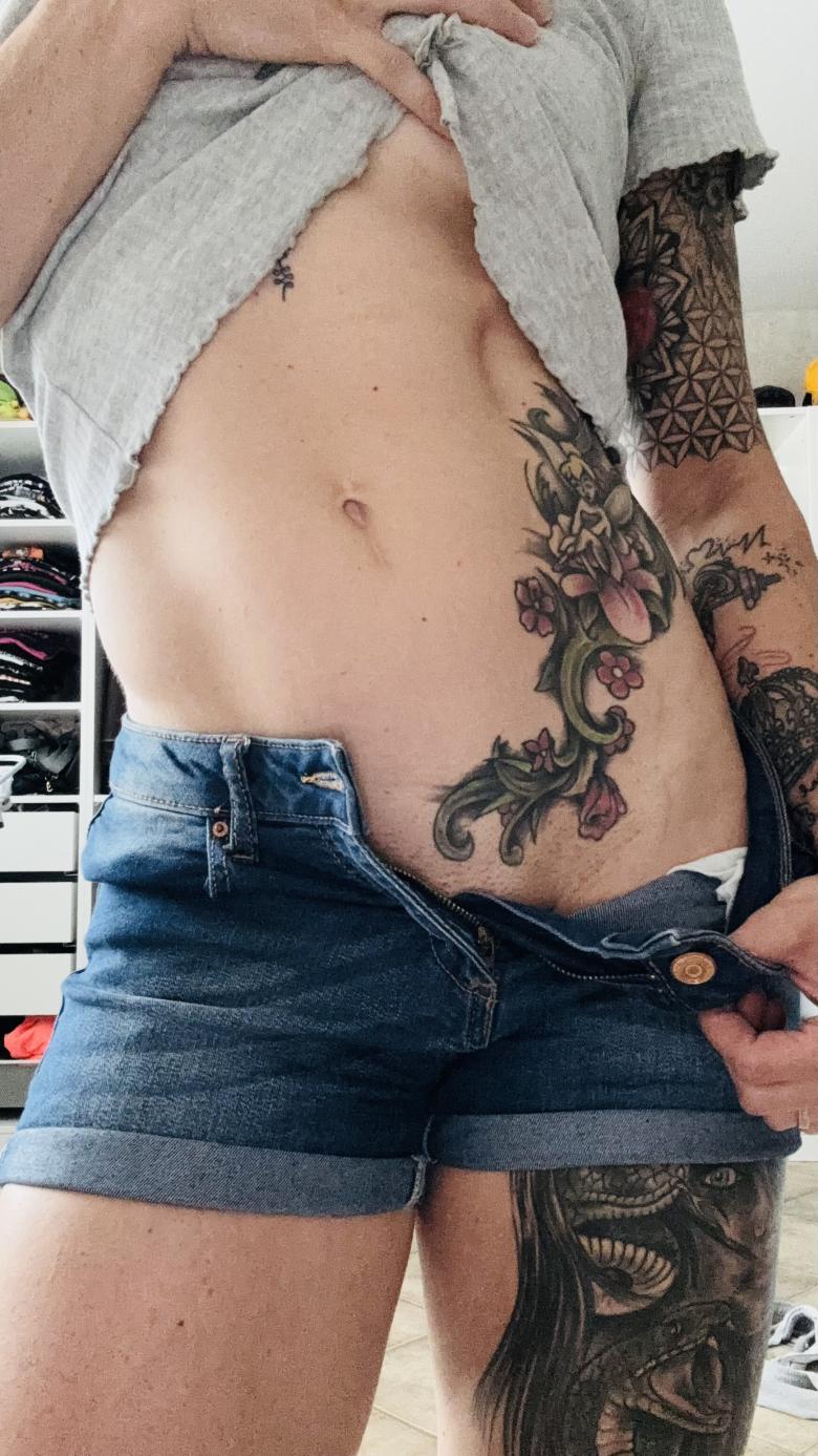 Kurze Jeans mit Veredelung 🤩 Natursekt 🥂