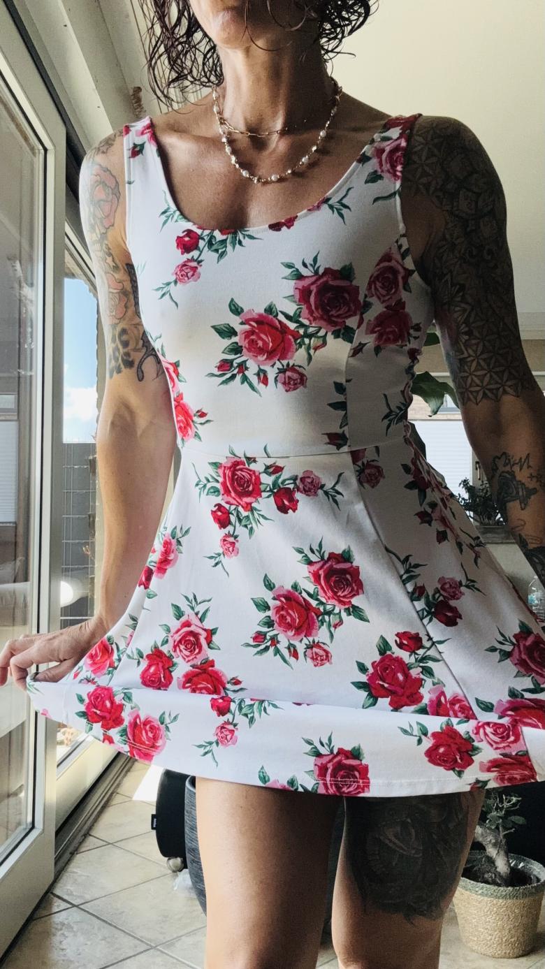 Mein süßes Rosen 🌹 Kleid