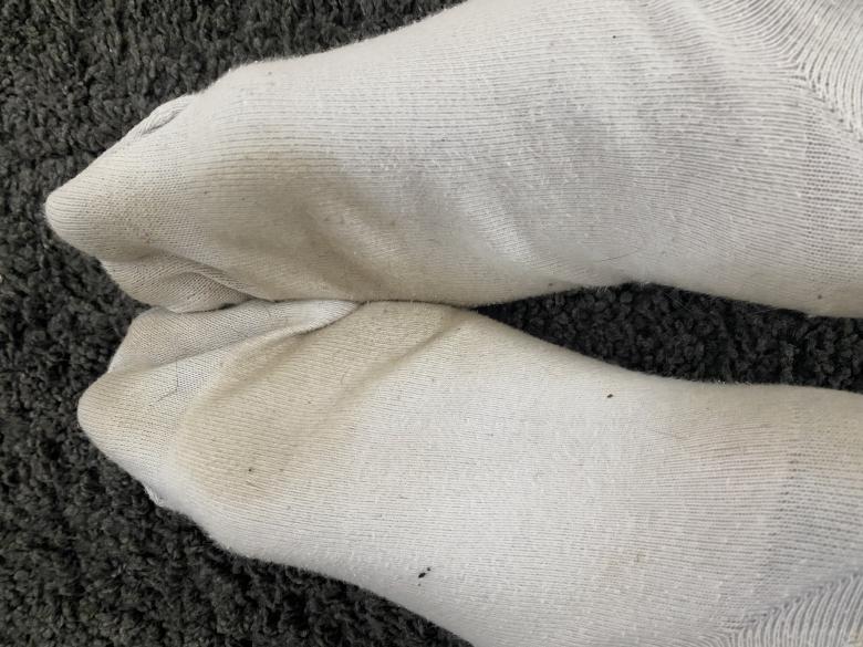 Stinkesocken Socken Strümpfe weiß