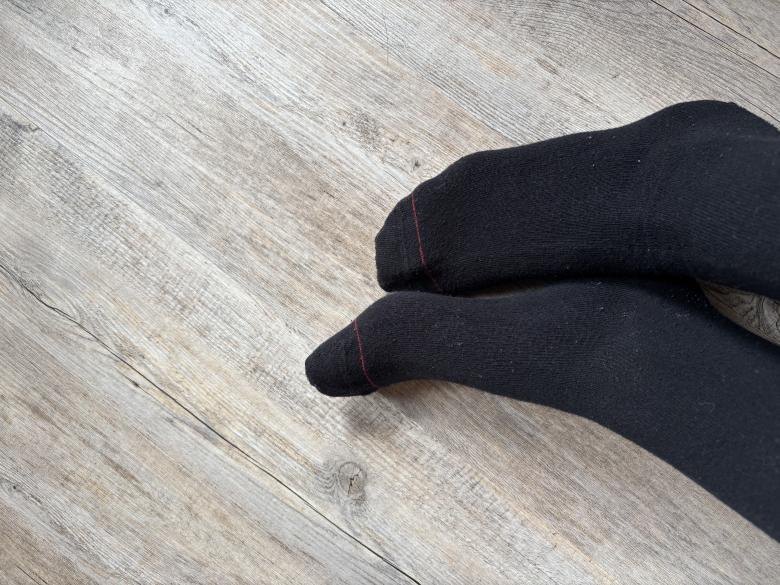 Schwarze Socken