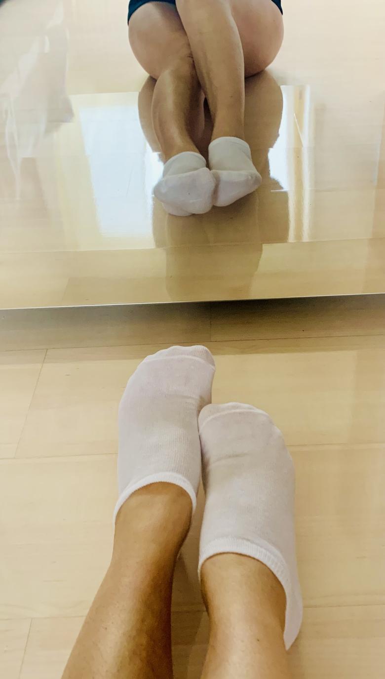 Weiße Söckchen nur für Dich 💋
