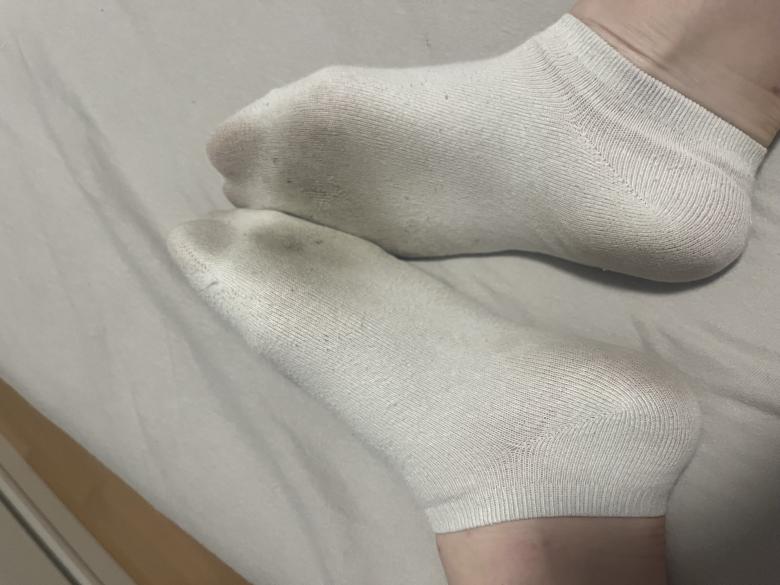 Weiße Socken