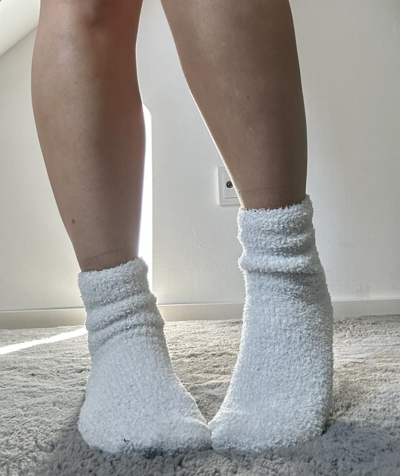 Weiche Kuschelsocken für kalte Nächte ☁️