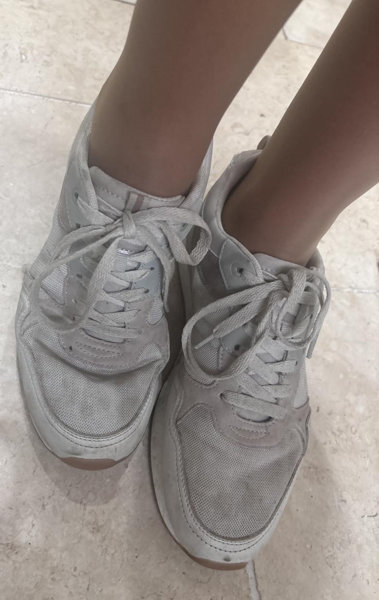 abgerockte Turnschuhe