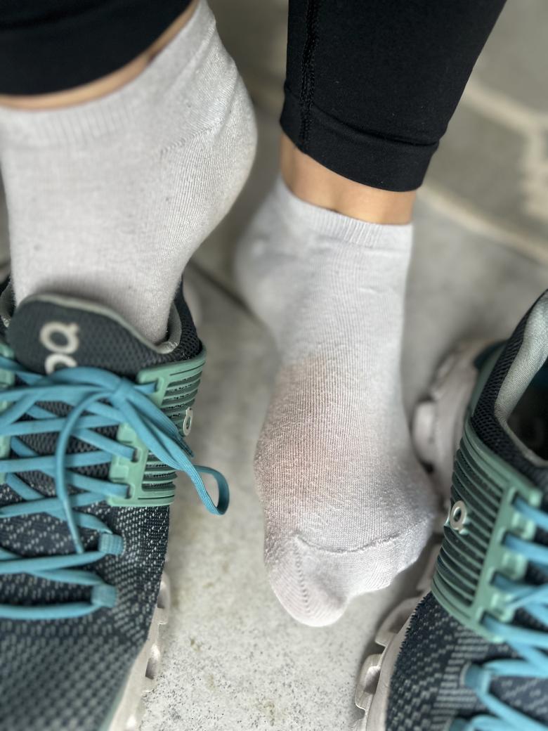 Verschwitze Socken