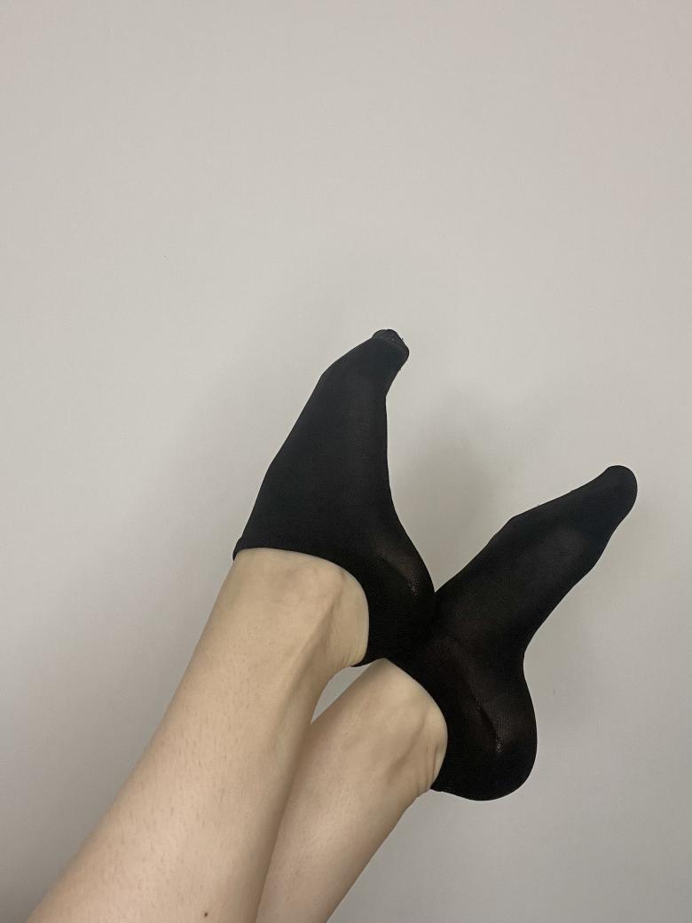 Schwarze Sportsocken