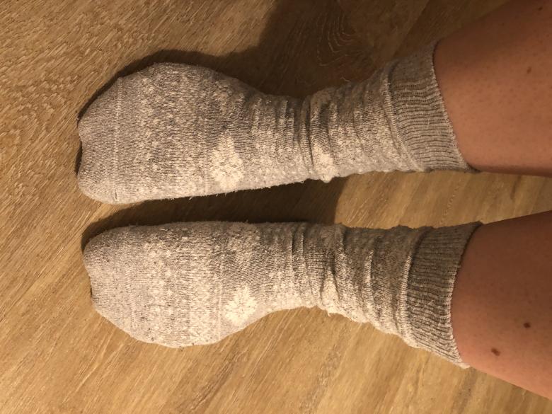 Kuschelsocken (Grau)