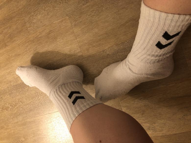 Weiße Tennissocken (Hummel)