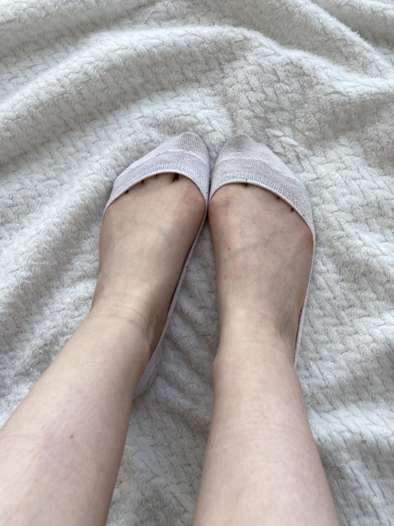 Füßlinge Gr.38 weiß