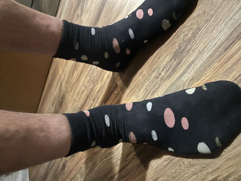 Verschwitze Männer Socken