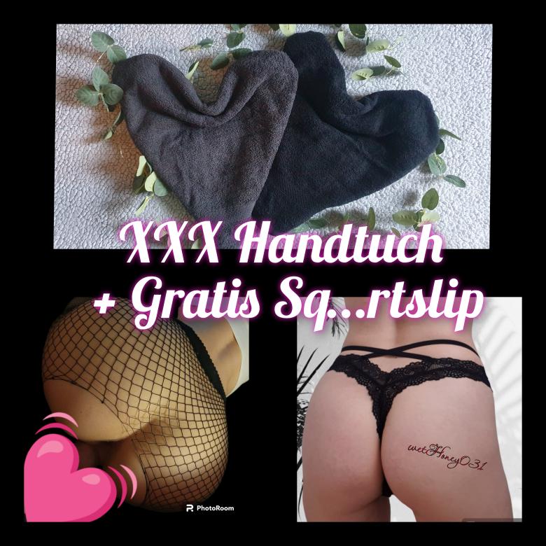 XXX Pussy oder An.al Handtuch 💋💦