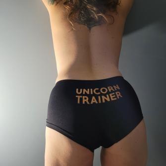 schwarzer Panty für Dich