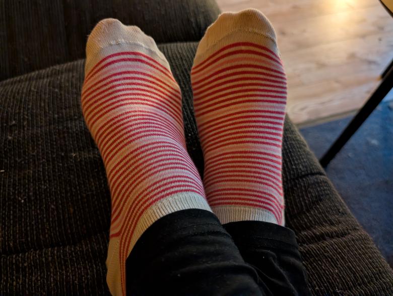 Streifensocken