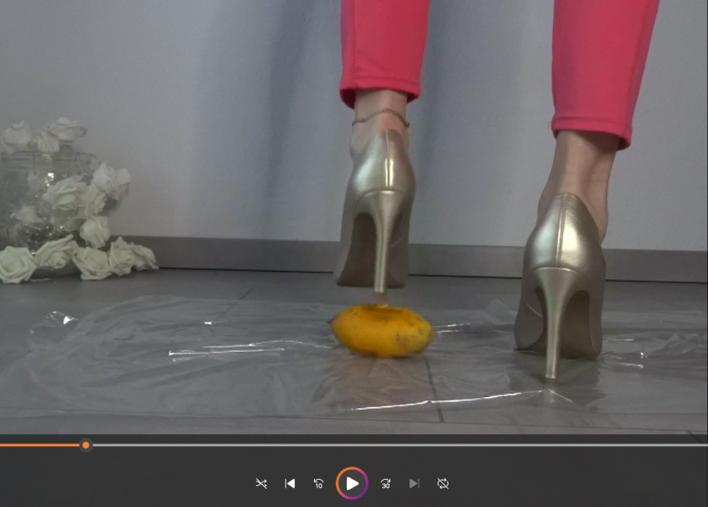 geile goldene High heels