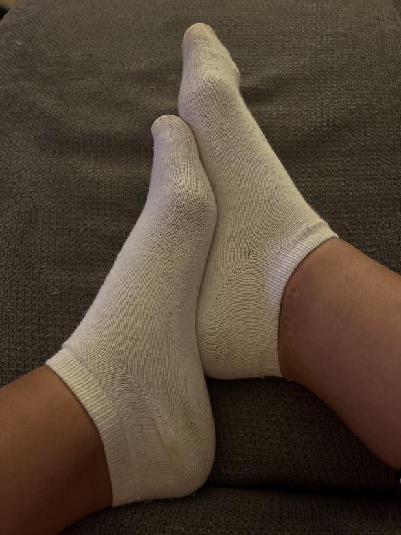 Weiße Socken
