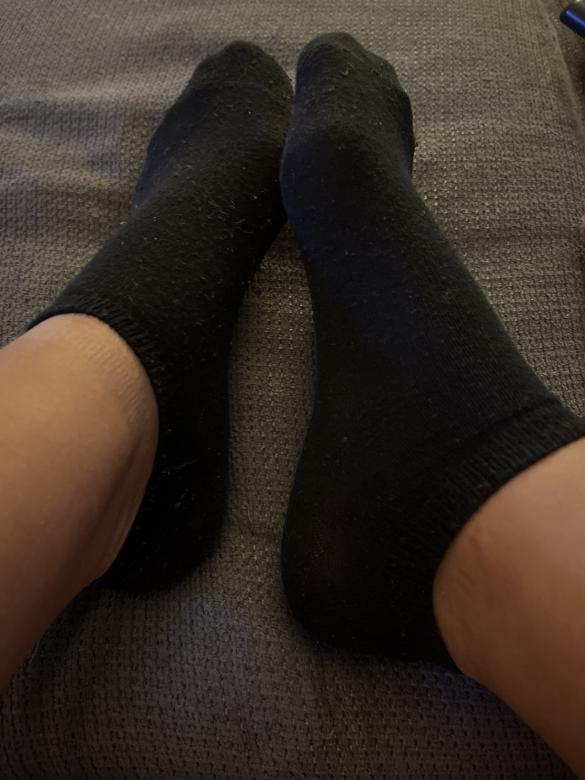 Getragene socken