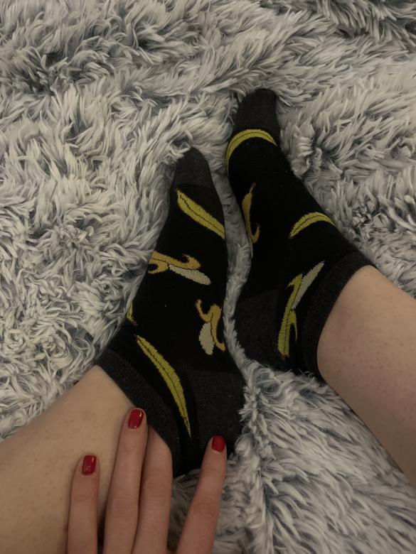 süße Bananensöckchen