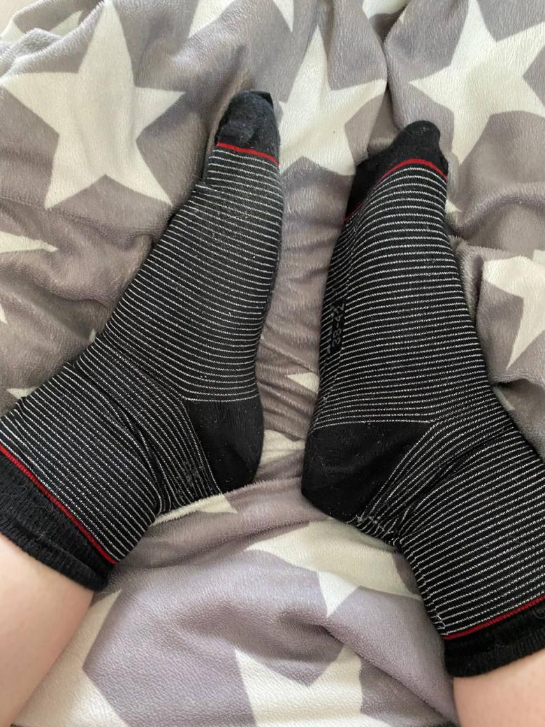 Aroma Socken mit meinem Duft und Glitzer