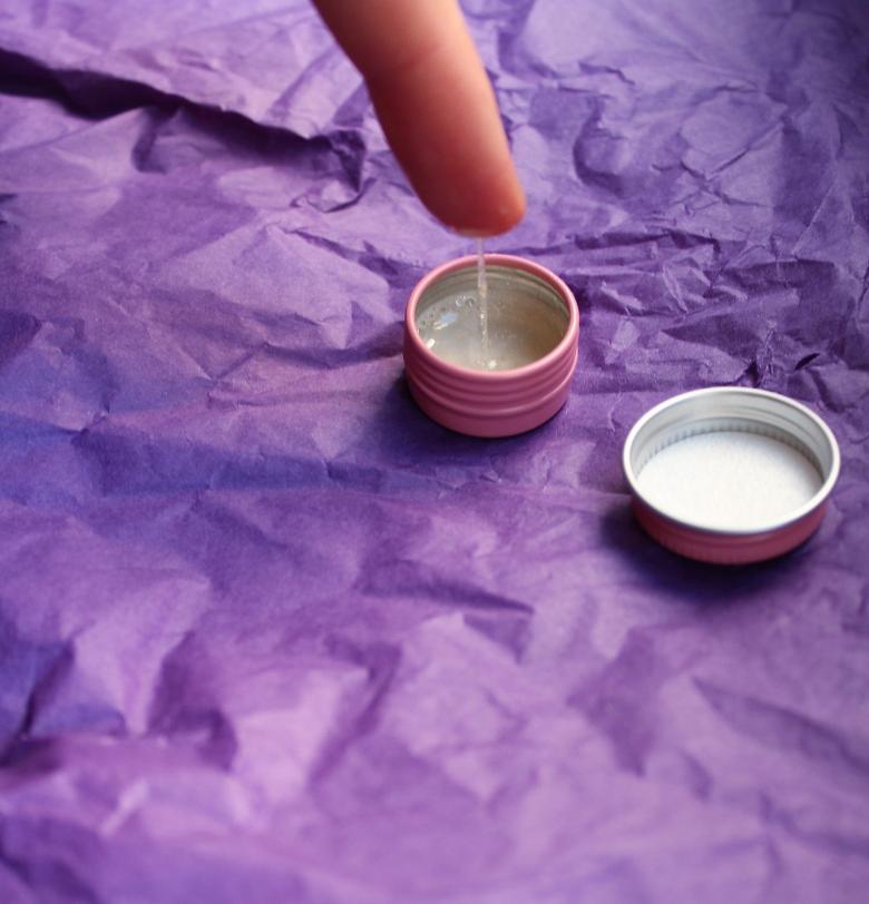 Spucke als Gleitmittel