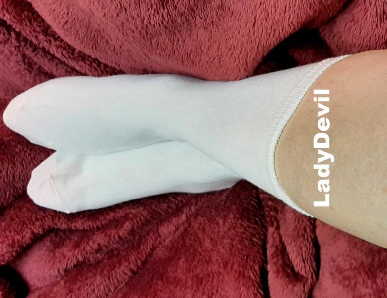 Weiße Socken